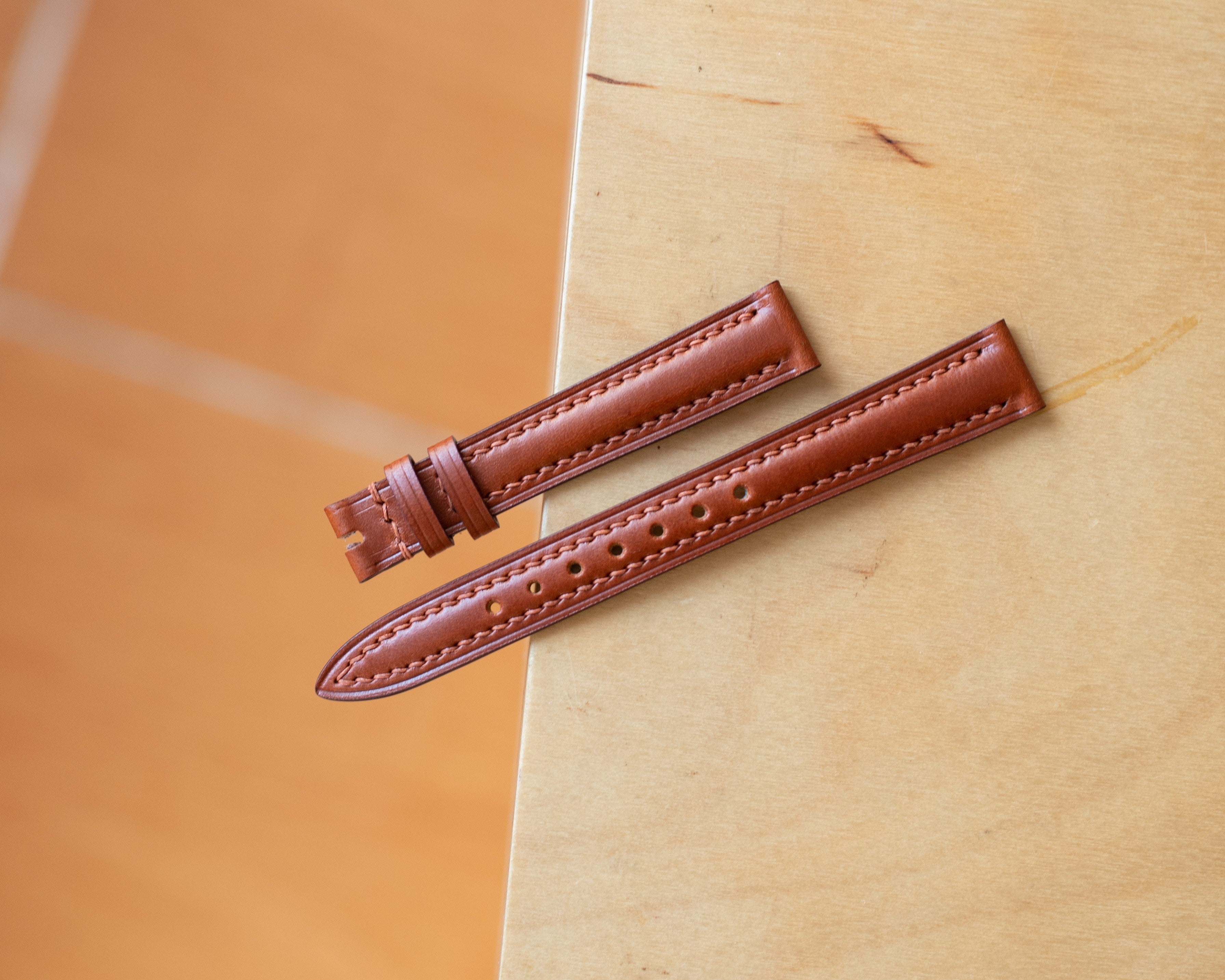 Brown Buttero Padding Strap