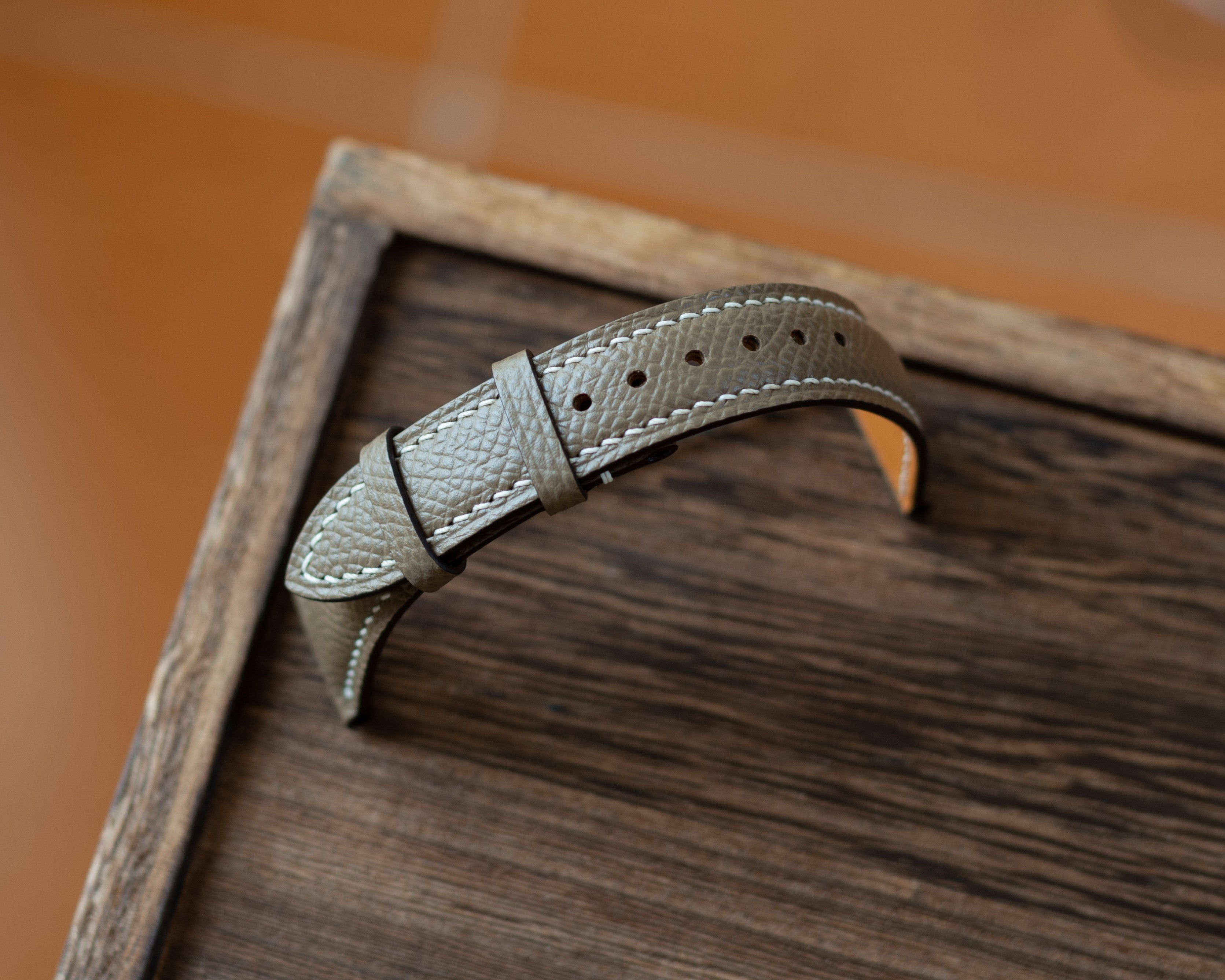 Etoupe Epsom Padding Strap