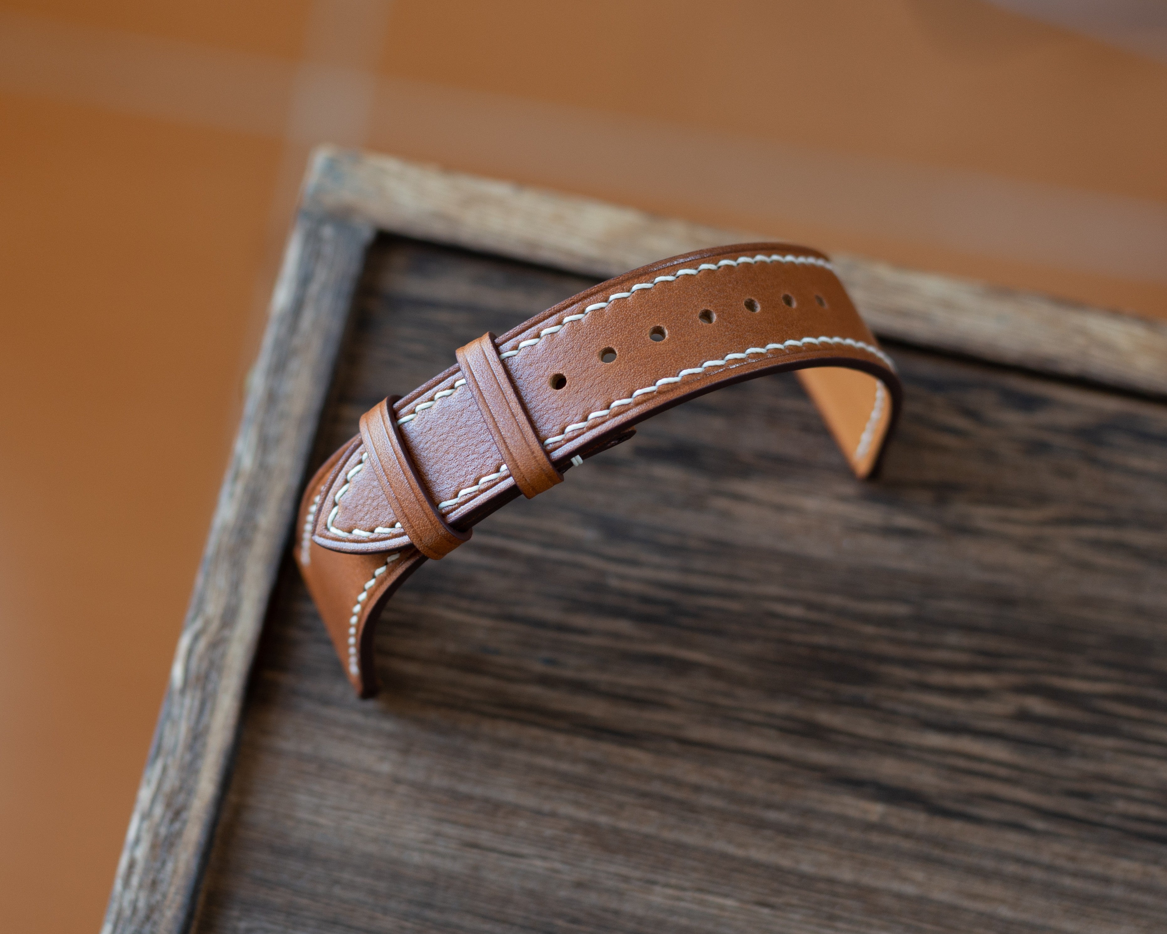 Gold Barenia Slim Strap