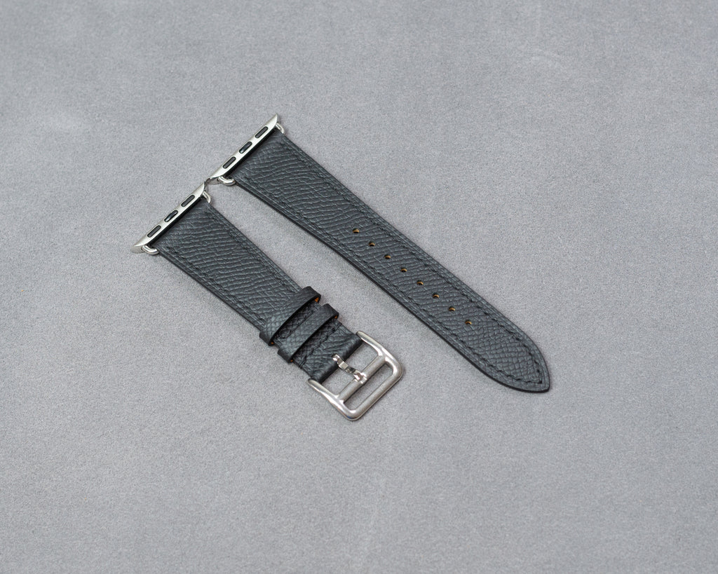 Black Epsom Slim Strap - Made for Apple Watch