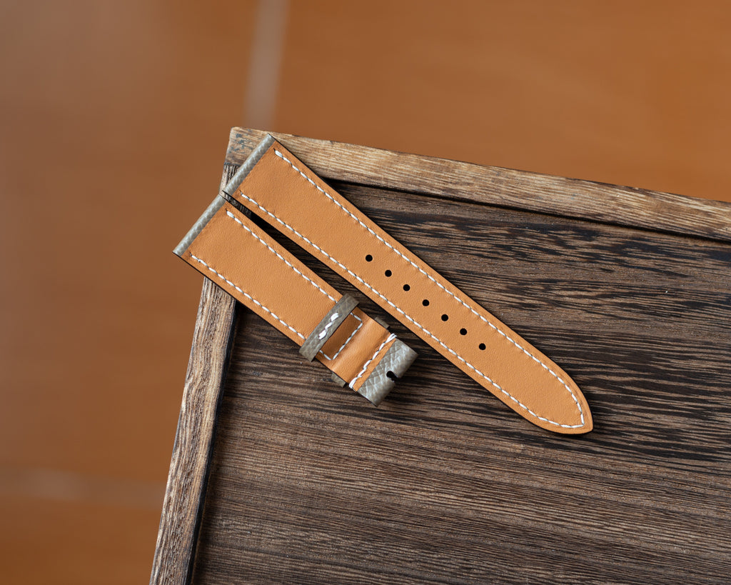 Etoupe Epsom Padding Strap